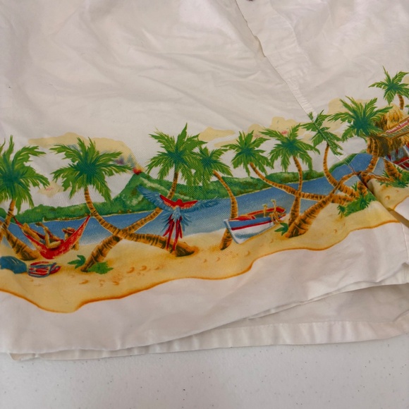 Margaritaville Jimmy Buffett White Graphic Beach Vacation Boxer Shorts Size XL - Picture 2 of 8